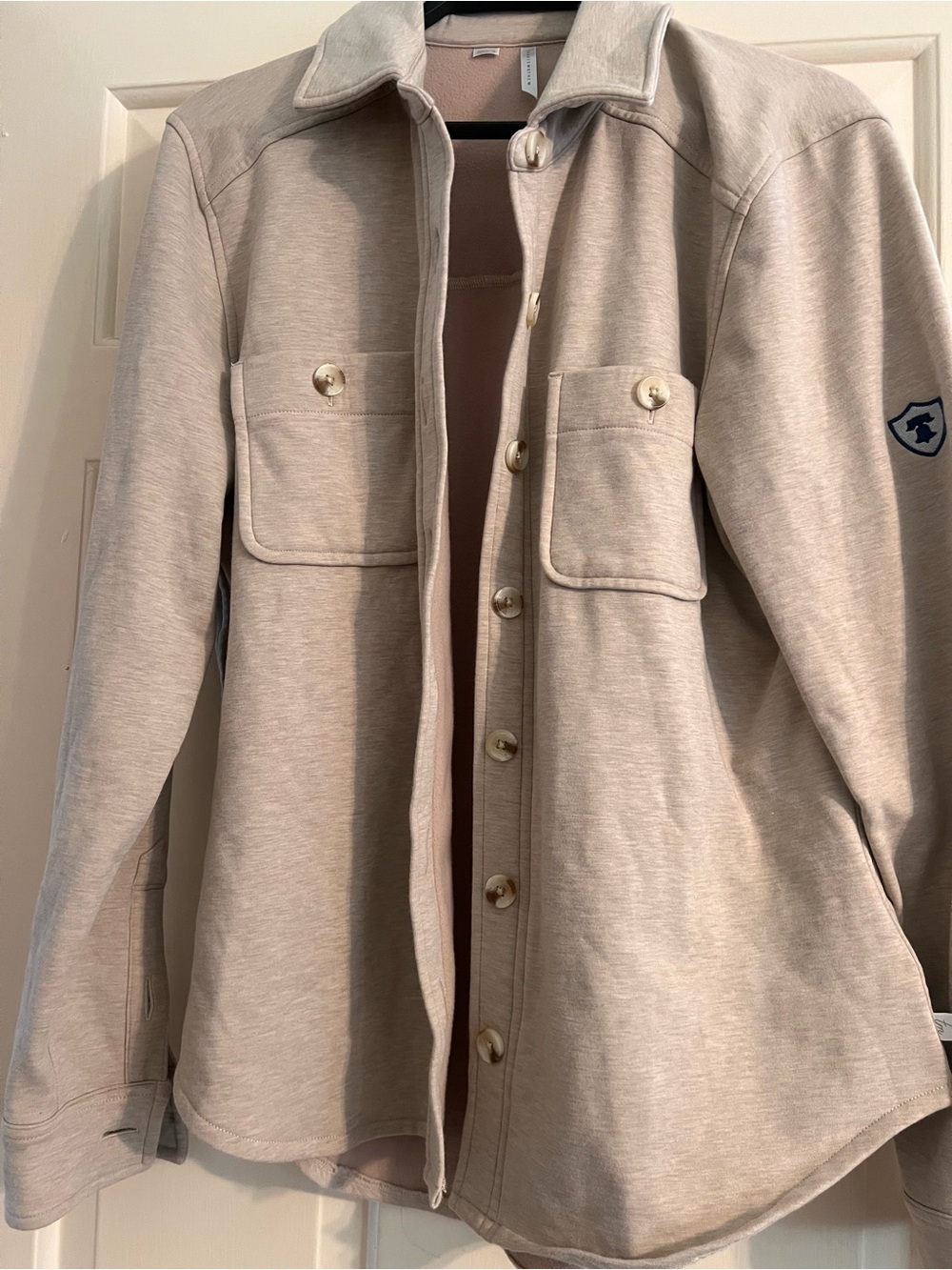 Travis Mathew cloud fleece shacket Button-Front Overshirt Jacket softstreme sma - Picture 6 of 13